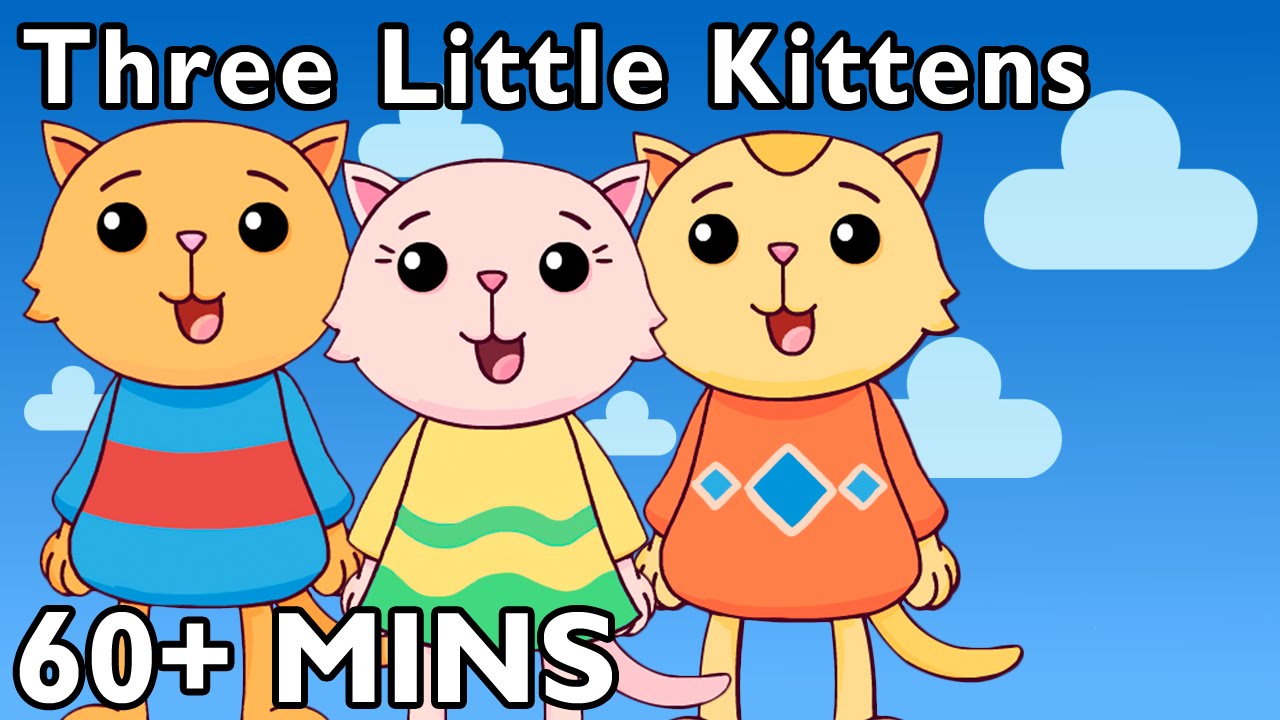 Three Little Kittens and More | Nursery Rhymes by Mother Goose Club Playhouse!