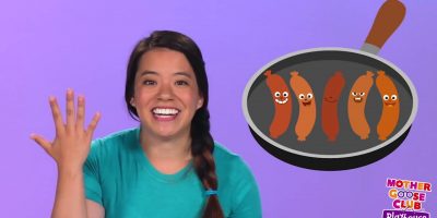 #kiddy Five Fat Sausages Mother Goose Club Playhouse Kids Video