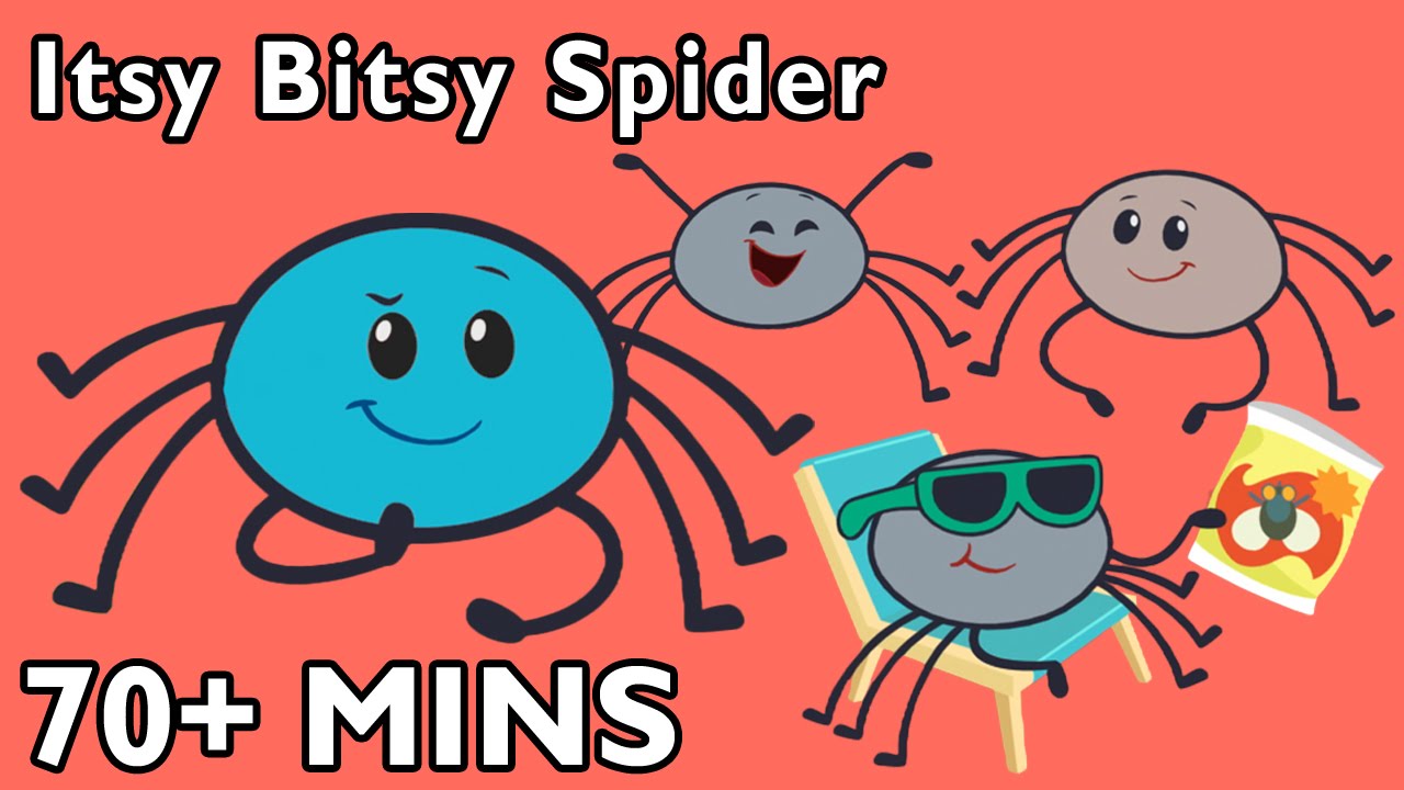 Itsy Bitsy Spider and More | Nursery Rhymes by Mother Goose Club Playhouse!