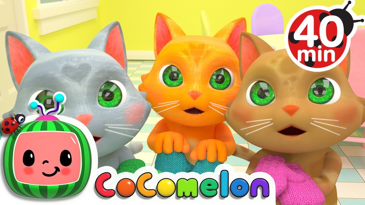 Three Little Kittens | +More Nursery Rhymes & Kids Songs – Cocomelon (ABCkidTV)