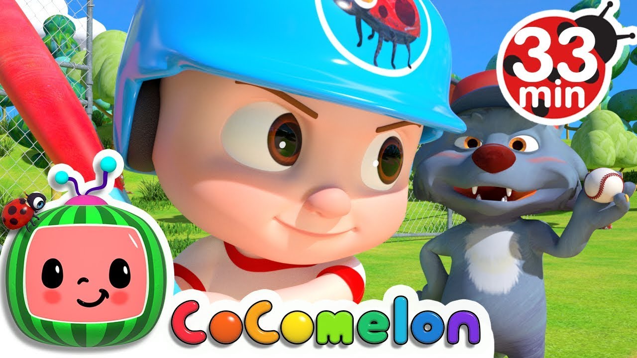 Take Me Out to the Ball Game | +More Nursery Rhymes & Kids Songs – Cocomelon (ABCkidTV)