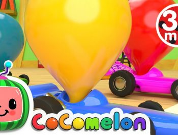 Toy Balloon Car Race | +More Nursery Rhymes & Kids Songs – Cocomelon (ABCkidTV)