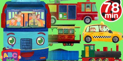 Wheels on the Bus and Vehicles | +More Nursery Rhymes & Kids Songs – Cocomelon (ABCkidTV)