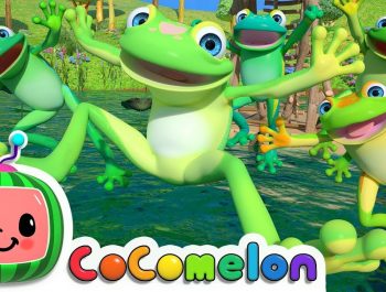 Five Little Speckled Frogs | Cocomelon (ABCkidTV) Nursery Rhymes