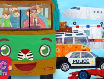 Wheels on the Bus and Vehicles 2 | Cocomelon (ABCkidTV) Nursery Rhymes & Kids Songs
