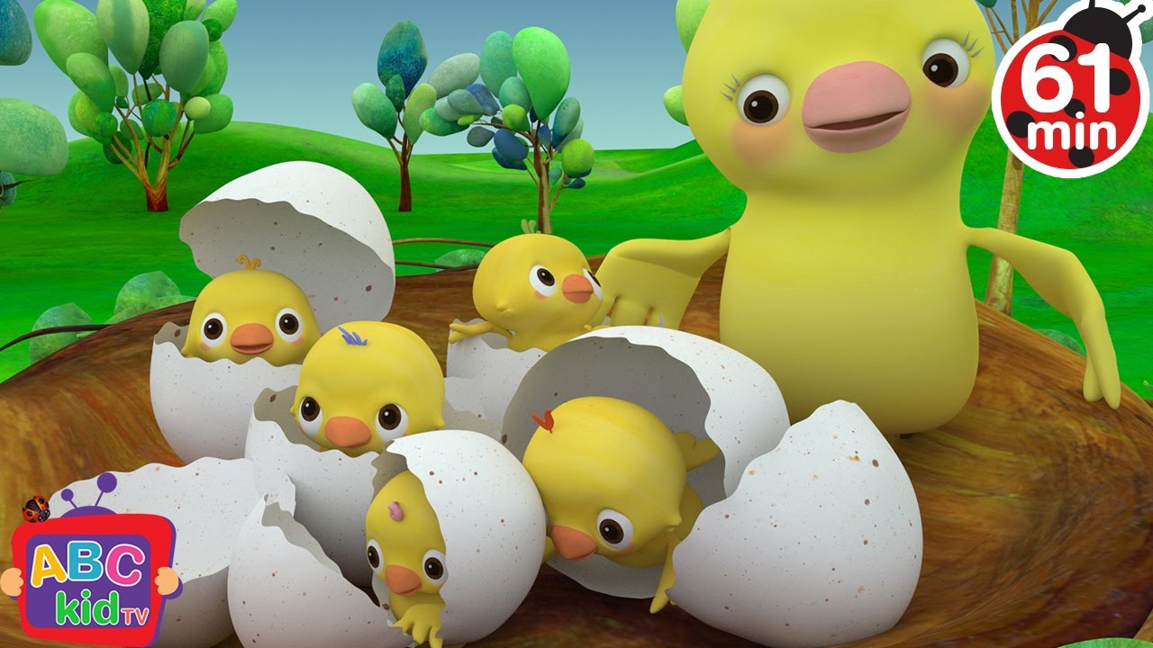 Five Little Birds | +More Nursery Rhymes & Kids Songs – Cocomelon (ABCkidTV)