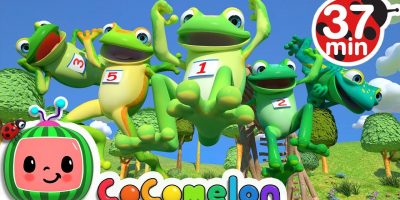 Five Little Speckled Frogs | +More Nursery Rhymes – Cocomelon (ABCkidTV)