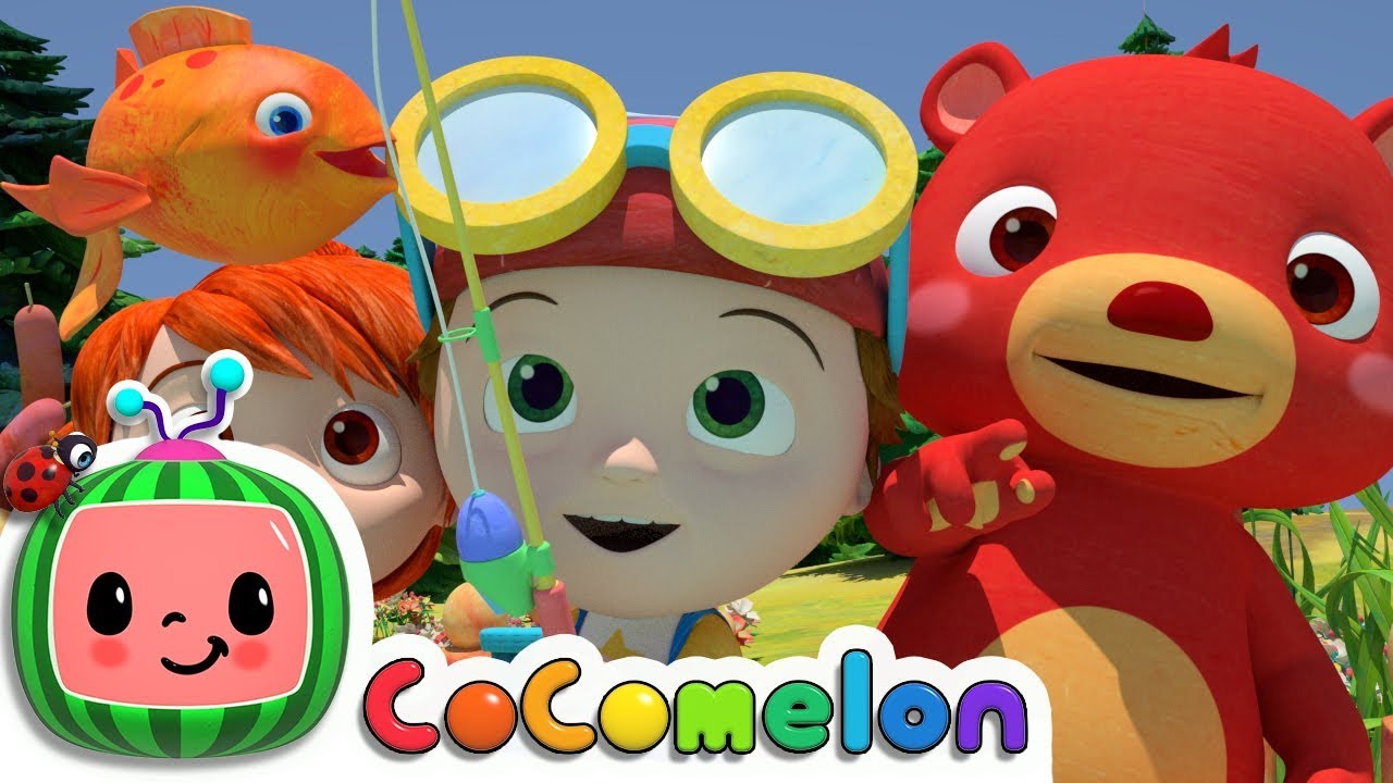 12345 Once I Caught A Fish Alive! | Cocomelon (ABCkidTV) Nursery Rhymes & Kids Songs