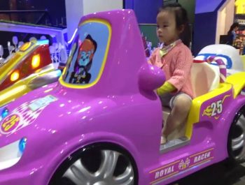 ABCkidTV Misa at indoor playground for kids with car toys – Nursery rhymes songs