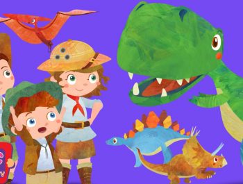 Dinosaurs Song (2D) | Cocomelon (ABCkidTV) Nursery Rhymes & Kids Songs