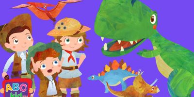 Dinosaurs Song (2D) | Cocomelon (ABCkidTV) Nursery Rhymes & Kids Songs