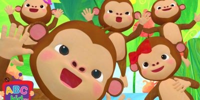 Five Little Monkeys Jumping on the Bed | | Cocomelon (ABCkidTV) Nursery Rhymes & Kids Songs