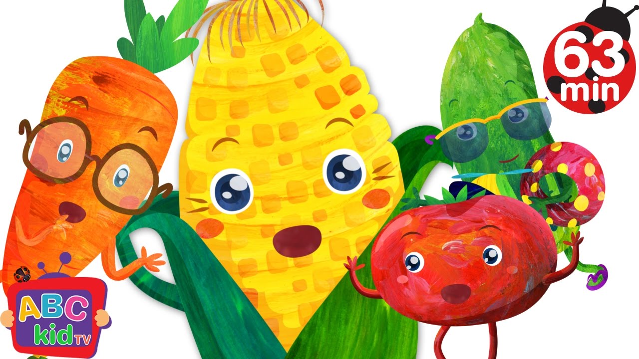 Vegetable Song (2D) | +More Nursery Rhymes & Kids Songs – Cocomelon (ABCkidTV)