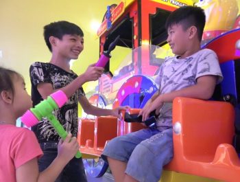 Indoor playground for kids pretend play with Abckidtv Misa   Funny Video for children