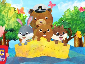 Row Row Row Your Boat (2D) | Cocomelon (ABCkidTV) Nursery Rhymes & Kids Songs