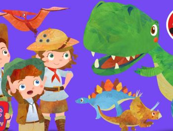 Dinosaurs Song (2D) | +More Nursery Rhymes & Kids Songs – Cocomelon (ABCkidTV)