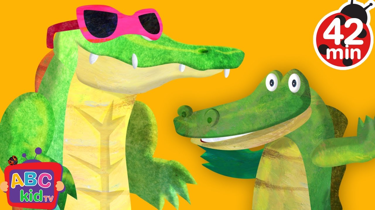 Crocodile Alligator Song (2D) | +More Nursery Rhymes & Kids Songs – Cocomelon (ABCkidTV)