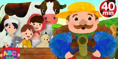 Farmer in the Dell (2D) | +More Nursery Rhymes & Kids Songs – Cocomelon (ABCkidTV)