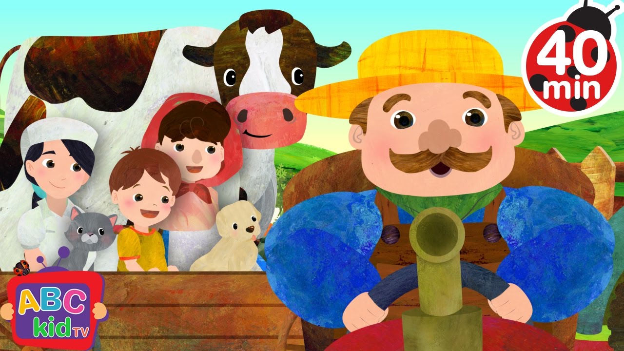 Farmer in the Dell (2D) | +More Nursery Rhymes & Kids Songs – Cocomelon (ABCkidTV)