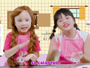 Let’s Make Colorful Cakes – Learn Colors with Nia & Nam ABCkidTV Indoor Playground Nursery Rhymes