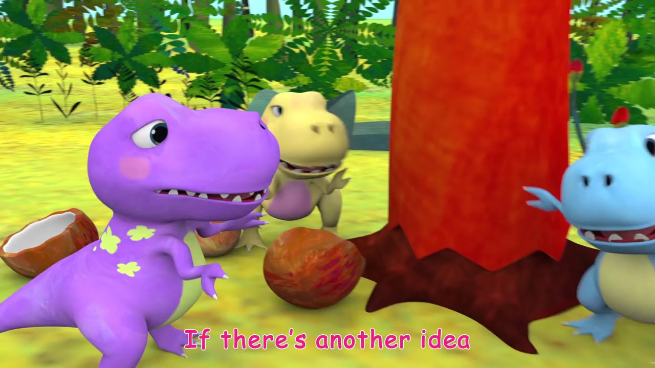 Five Little Dinosaurs   ABCkidTV