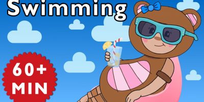 Swimming and More | Nursery Rhymes from Mother Goose Club!