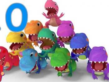 Dinosaurs T-Rex Number Song – ABCkidTV