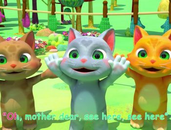Three Little Kittens  Cocomelon ABCkidTV Nursery Rhymes & Kids Songs