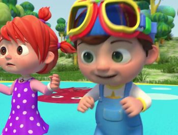 03 Balloon Boat Race ABCkidTV Nursery Rhymes & Kids Songs