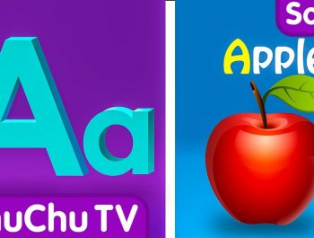 Phonics Song with TWO Words – A For Apple – ABC Alphabet Songs with Sounds for Children