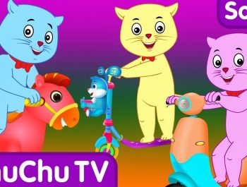 Three Little Kittens Went To The Park – Nursery Rhymes by Cutians™ | ChuChu TV Kids Songs