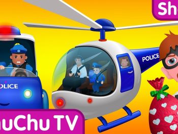ChuChu TV Police Thief Chase – Police Car, Helicopter, Bike | Save Surprise Eggs Kids Toys & Gifts