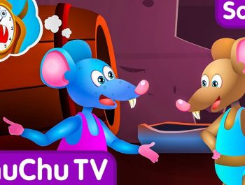 Hickory Dickory Dock Nursery Rhyme With Lyrics – Cartoon Animation Rhymes & Songs for Children