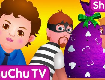 ChuChu TV Police Chase & Catch Thief in Police Car Save Giant Surprise Eggs Toys, Gifts for Kids