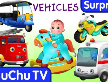 Surprise Eggs Street Vehicles For Kids | Baby, Public Transport, Utility Vehicles & more | ChuChu TV