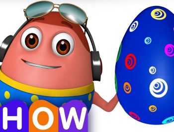 Learn BLUE Colour with Johny Johny Yes Papa | Surprise Eggs Colours Ball Pit Show | ChuChuTV 3D Fun