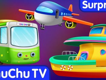 Surprise Eggs Toys – Public Transport Vehicles for Kids | Aeroplane & more | ChuChuTV Egg Surprise