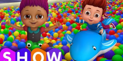 Surprise Eggs Ball Pit Show for Kids to Learn ALL Colours | ChuChu TV Funzone 3D for Children