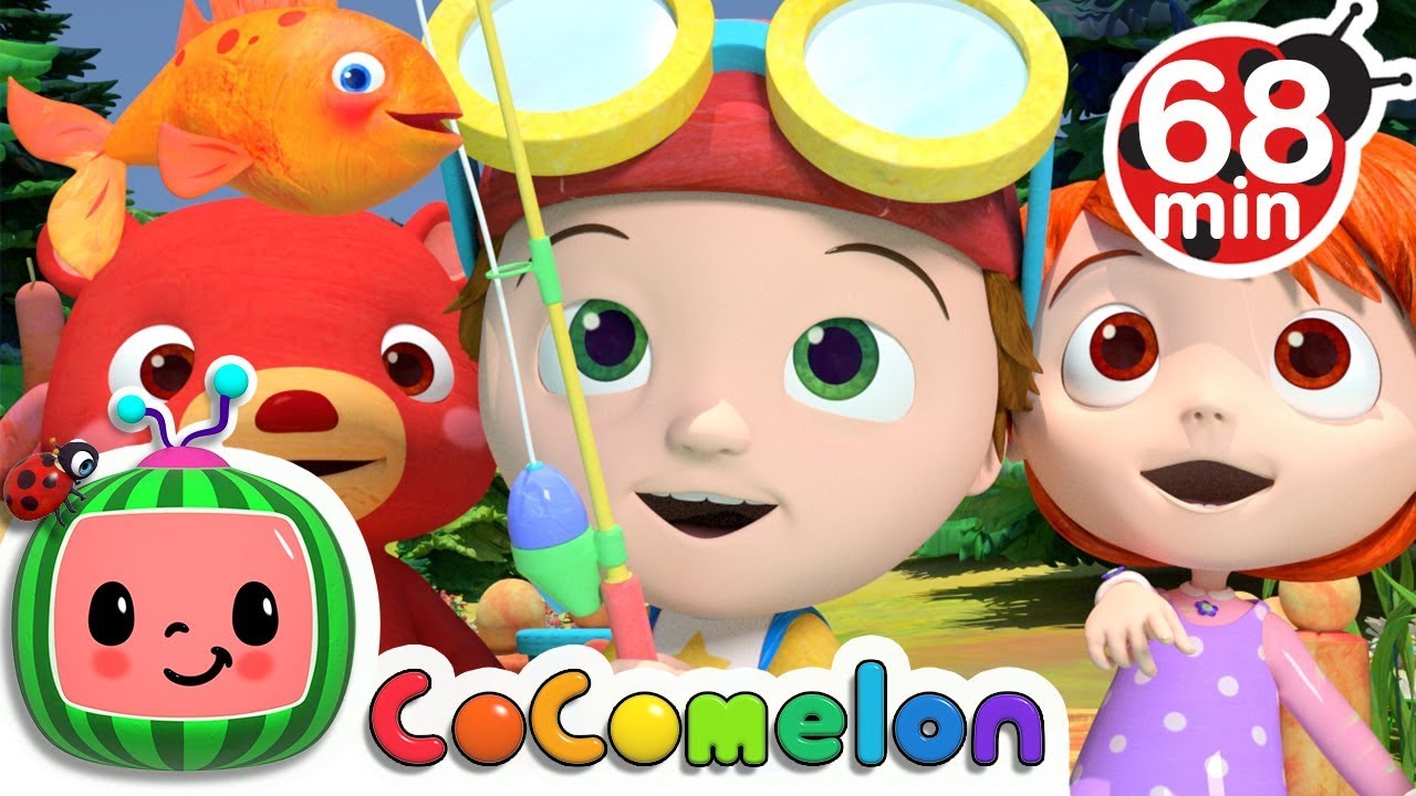 12345 Once I Caught a Fish Alive | +More Nursery Rhymes & Kids Songs – Cocomelon (ABCkidTV)