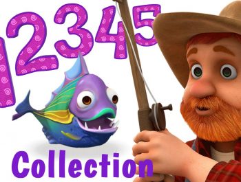 12345 Once I Caught a Fish Alive | Number Song | Nursery Rhymes Collection from Dave and Ava