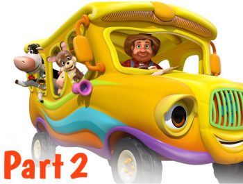Wheels on the Bus – Animal Sounds Song | Nursery Rhymes and Baby Songs from Dave and Ava