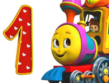 Number Song | Number Train 1 to 10 | Counting Song and Nursery Rhymes from Dave and Ava