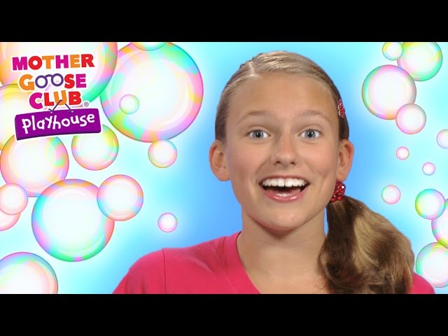 Bubbles | Bubble Pop Game | Mother Goose Club Playhouse Kids Video