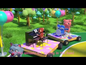 Musical Instruments Song (Animal Band) | Cocomelon (ABCkidTV) Nursery Rhymes & Kids Songs