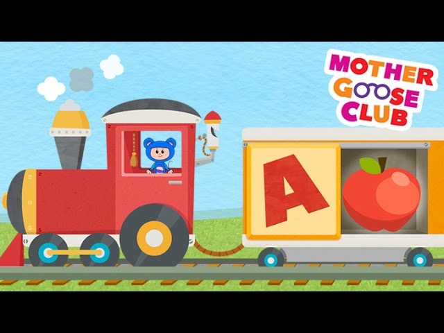 Alphabet Train Food Train | Mother Goose Club Rhymes for Kids