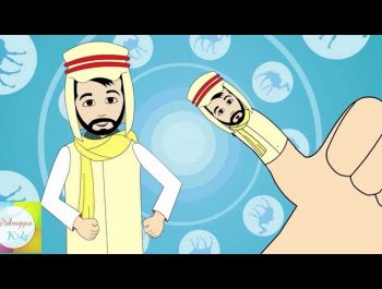 Finger Family (Arab Family) Nursery Rhyme | Cartoon Animation Songs For Children