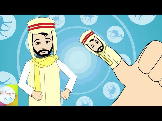 Finger Family (Arab Family) Nursery Rhyme | Cartoon Animation Songs For Children