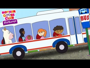 The Wheels on the Bus Animated – Mother Goose Club Playhouse Kids Song