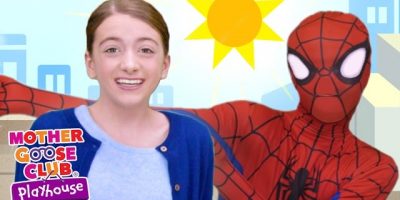 Spiderman Surprise Egg | Itsy Bitsy Spider | Mother Goose Club Playhouse Kids Video