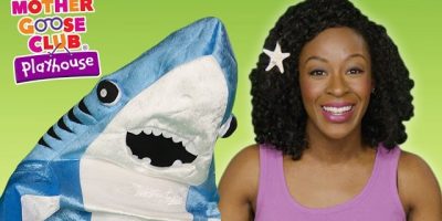 Baby Shark | Mermaid Shark Family Dance Party | Mother Goose Club Playhouse Kids Video